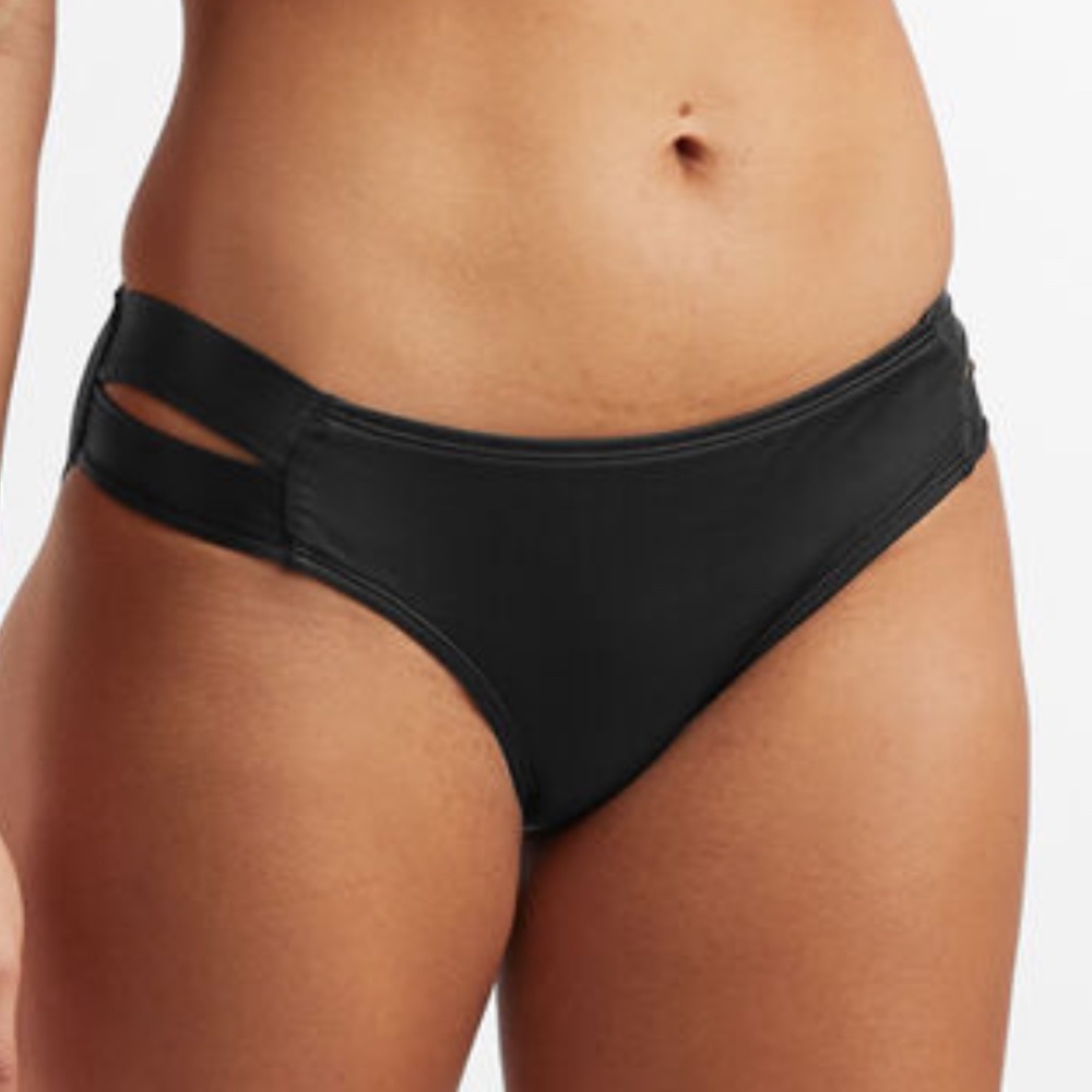 Title Nine Naiad Bikini Bottom - Color: Black / Size: Medium